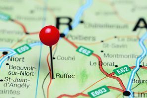 Ubytování Ruffec, Francie