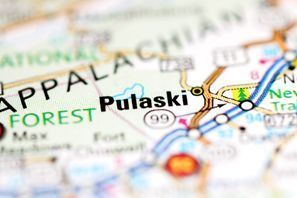 Ubytování Pulaski, VA, USA